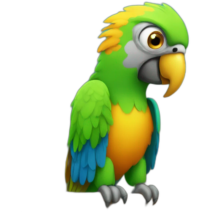 sad-parrot emoji