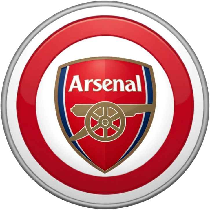 Arsenal badge emoji emoji