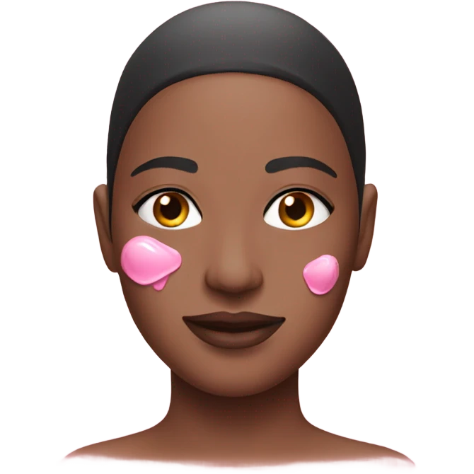 Pink skincare emoji