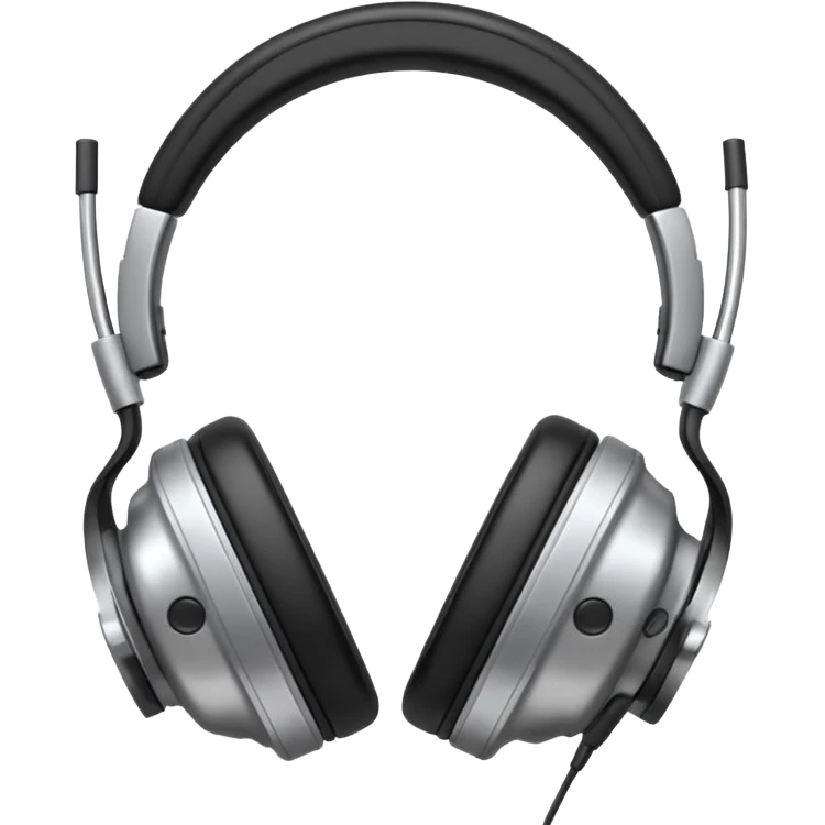 circular walkman with an headphone separately emoji