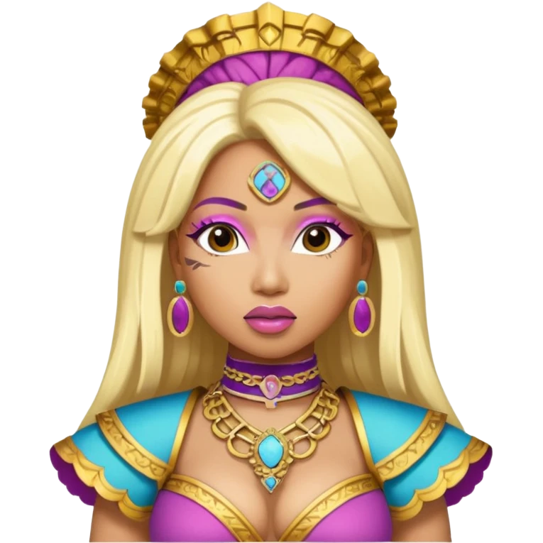 nicki minaj in roman reloaded emoji