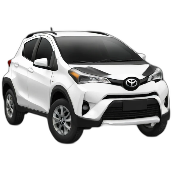 toyota-yaris-cross-white emoji