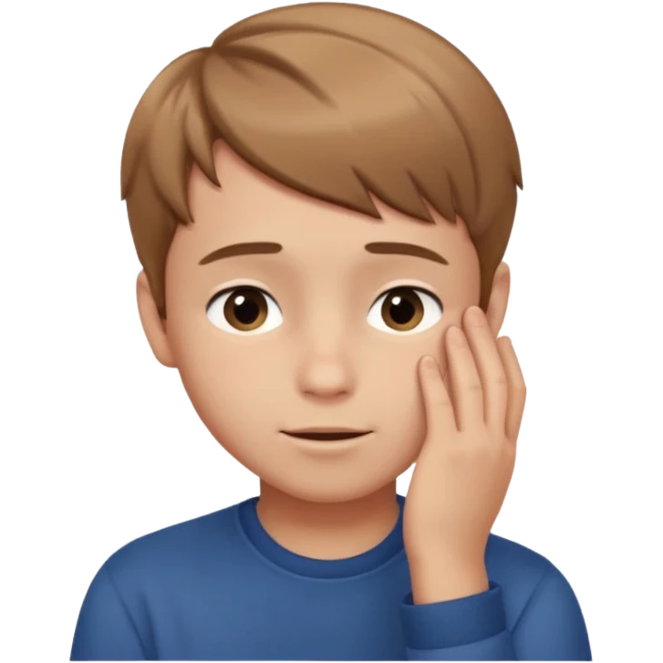 Create a shyness imoji Boys imoji Boys imoji hand in face hand in full face create a shame boys imoji  emoji