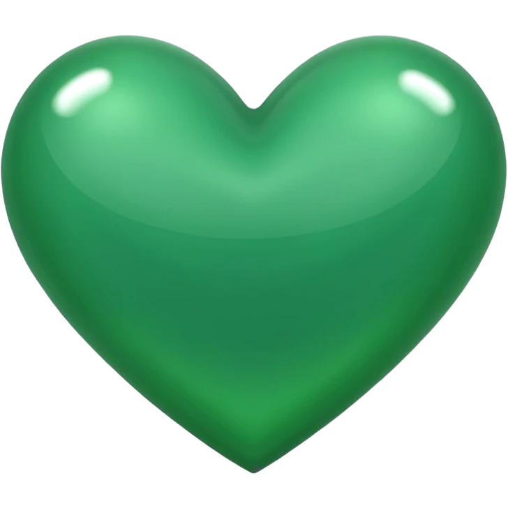 green heart emoji