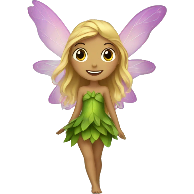 Fairy in forest emoji