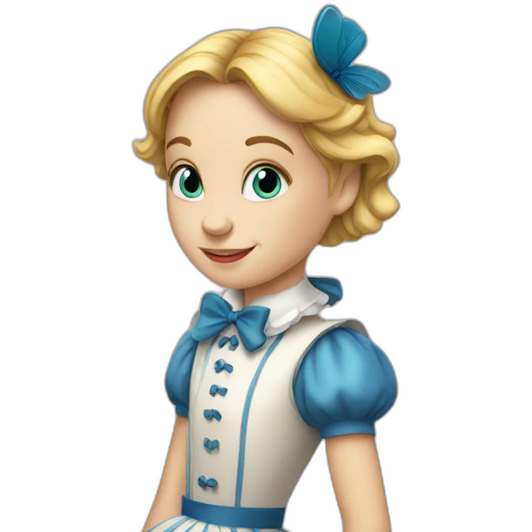 Alice in wonderland emoji