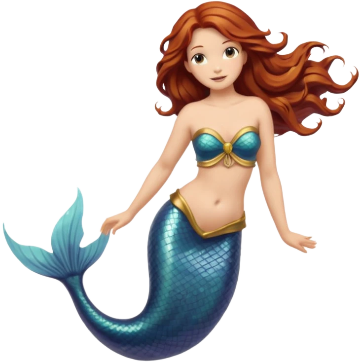 Figure de proue sirène emoji