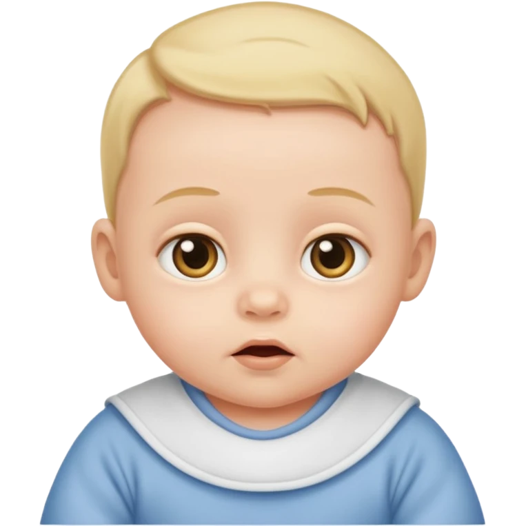 Baby wide awake emoji