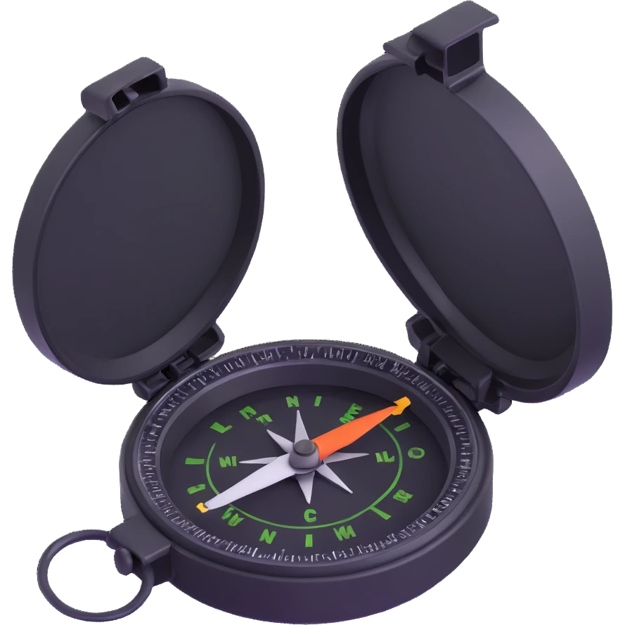 military tactical compass emoji