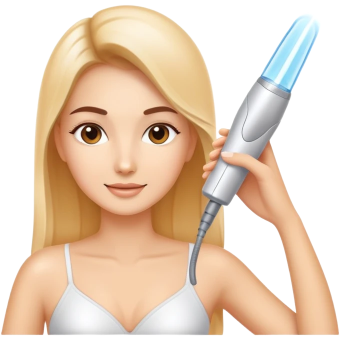 highlights for laser hair removal service emoji