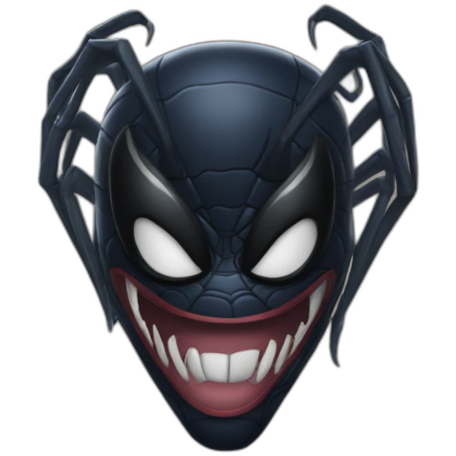 Venom spiderman emoji