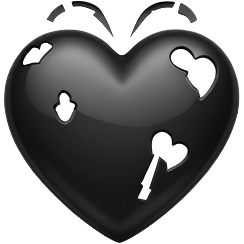 💔🖤 emoji