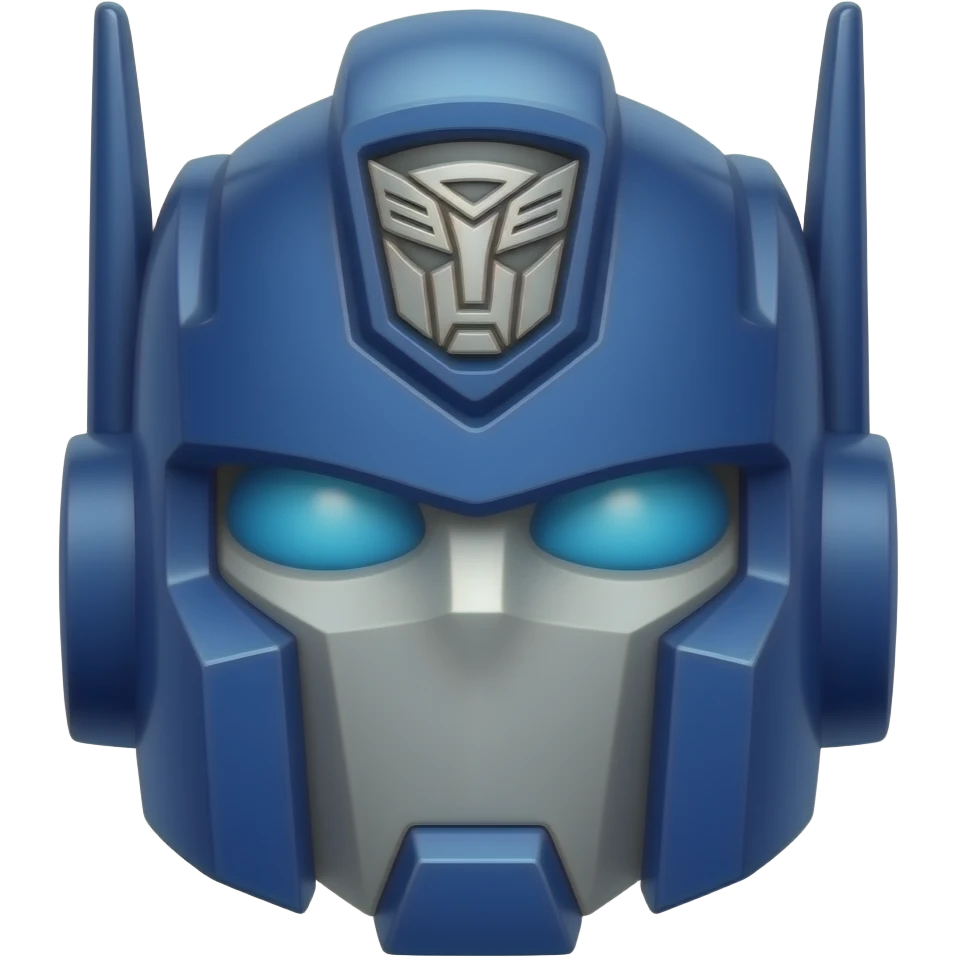 Optimus prime eyeroll emoji