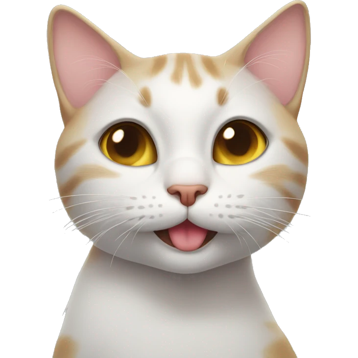 cat blowing kiss emoji
