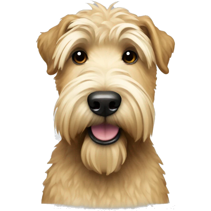 Wheaten terrier emoji
