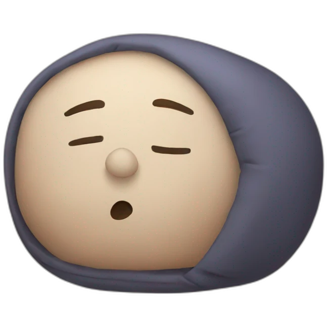 sleepy emoji