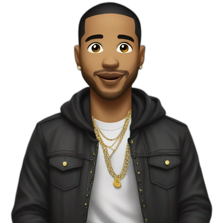 Lacrim rap singer emoji