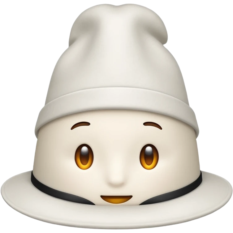 white  hat emoji