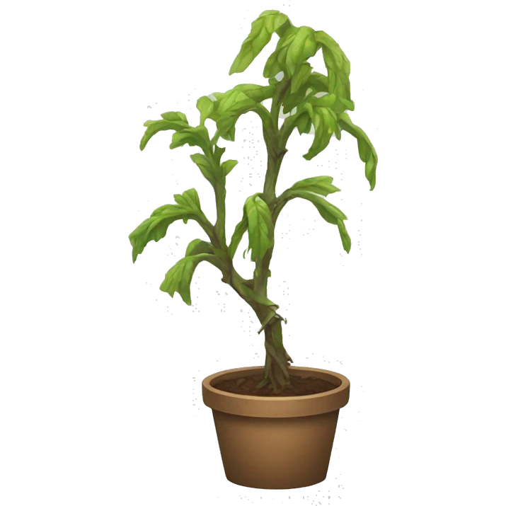 withered plant emoji