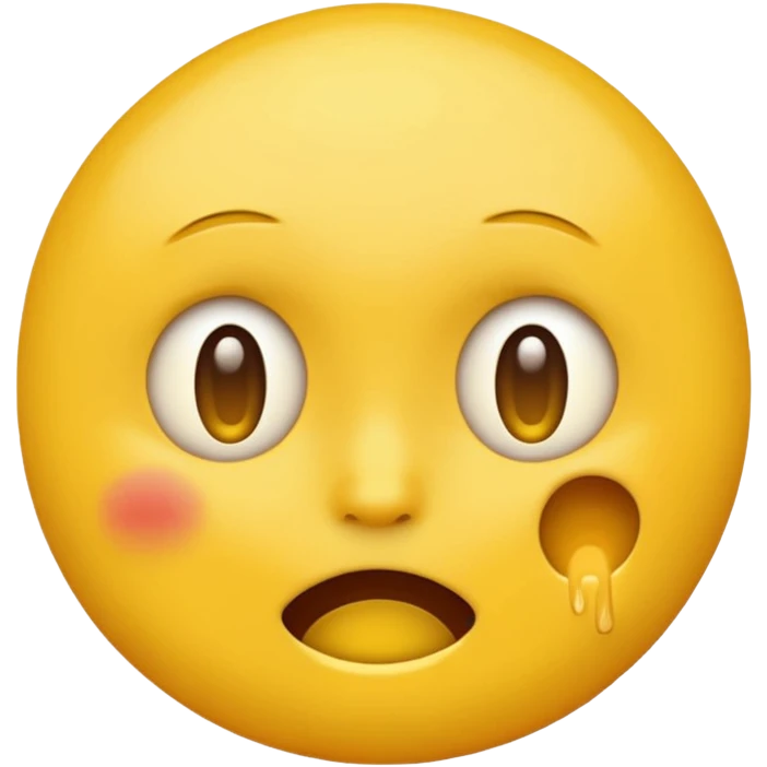 yellow emoji in pain emoji