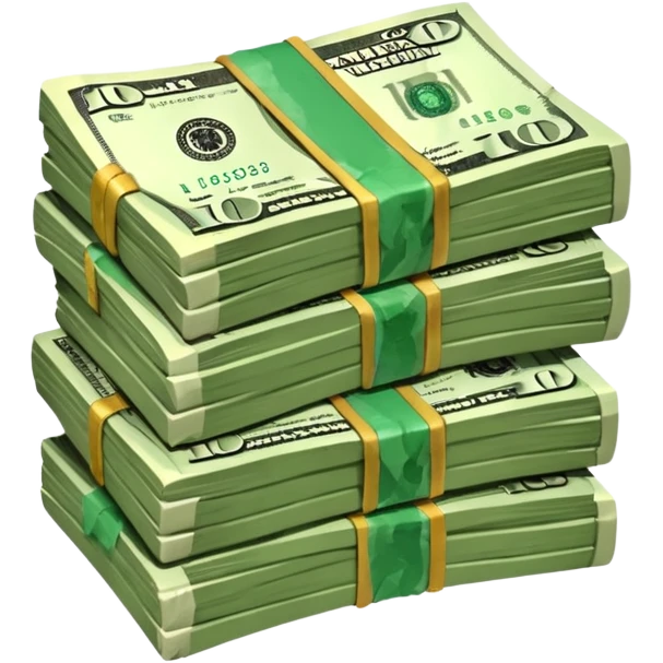 Falling value of the dollar emoji