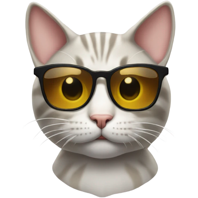 Cat with sunglasses calls DL1RSQ emoji