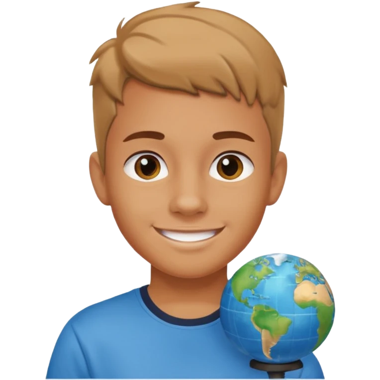 I need a character for an educational geography course emoji