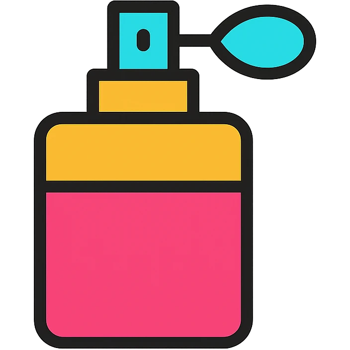 A perfume bottle emoji