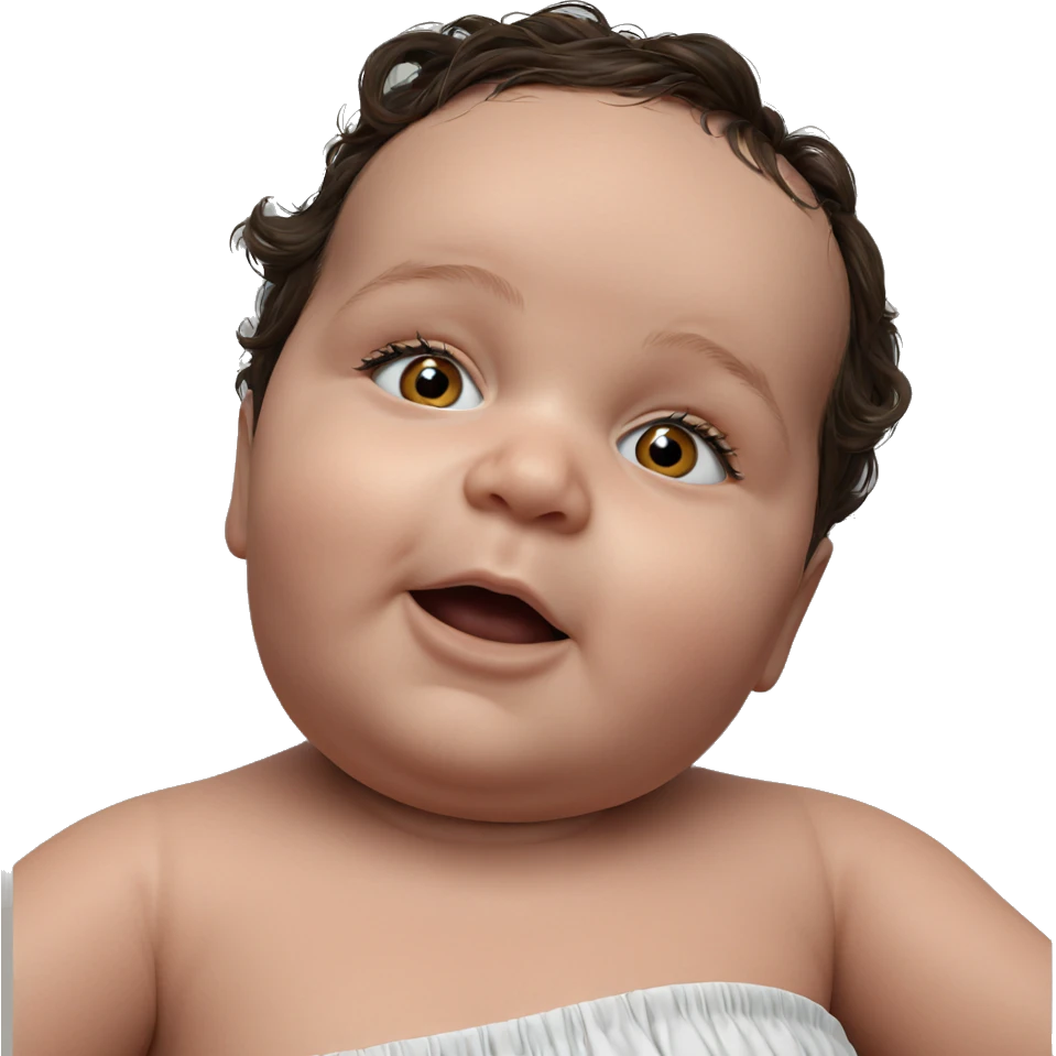 realistic portrait of girl emoji