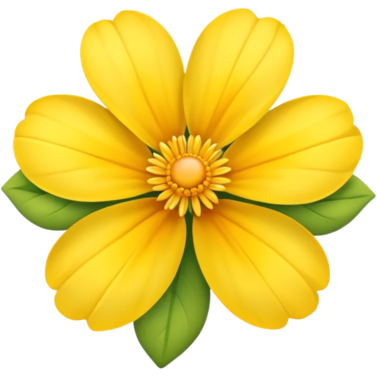 yellow flower emoji