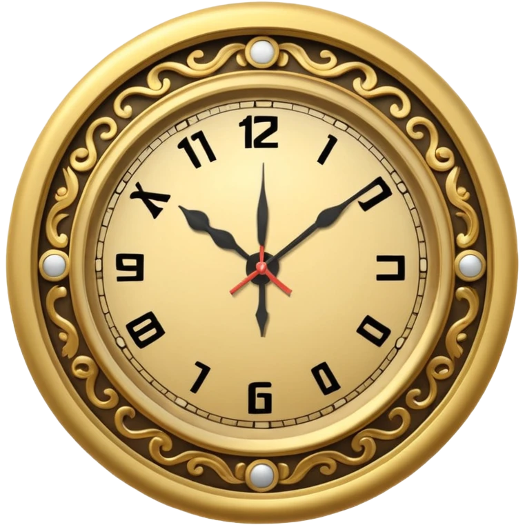 Clock it emoji