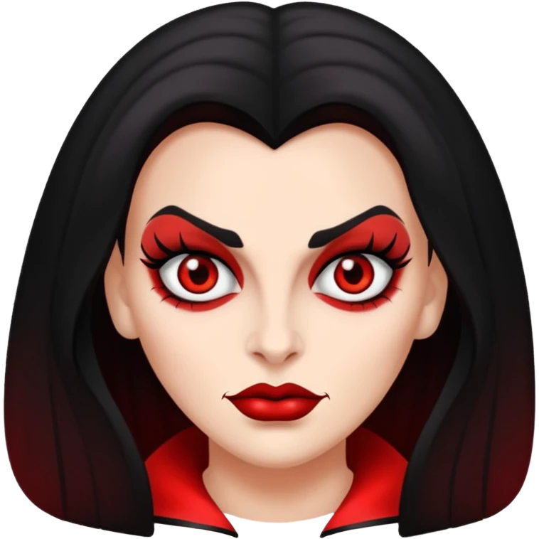 vampira pele morena olho vermelho  emoji