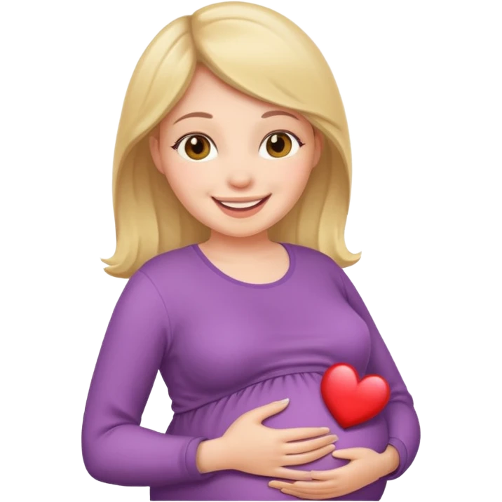 Pregnant woman emoji
