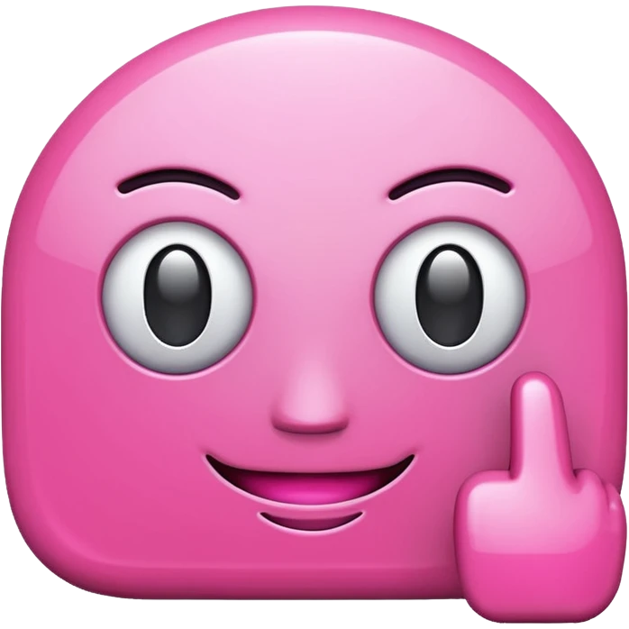 Pink Android texting app
 emoji