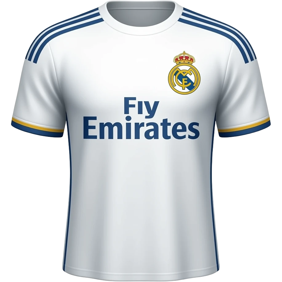Real Madrid shirt without any collar and without sleeve emoji