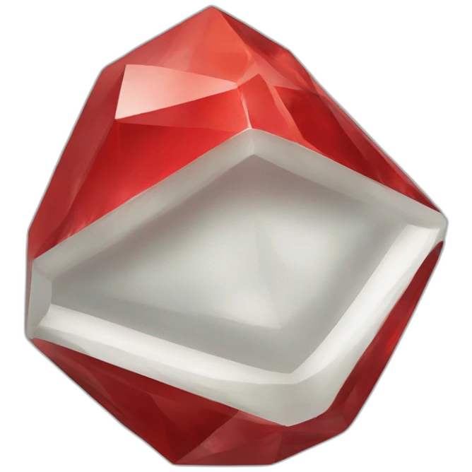 red kappa diamond  emoji