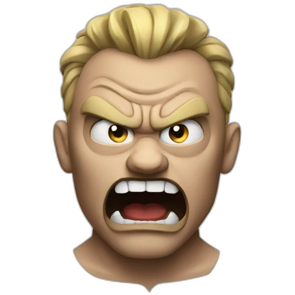 angry clawn emoji
