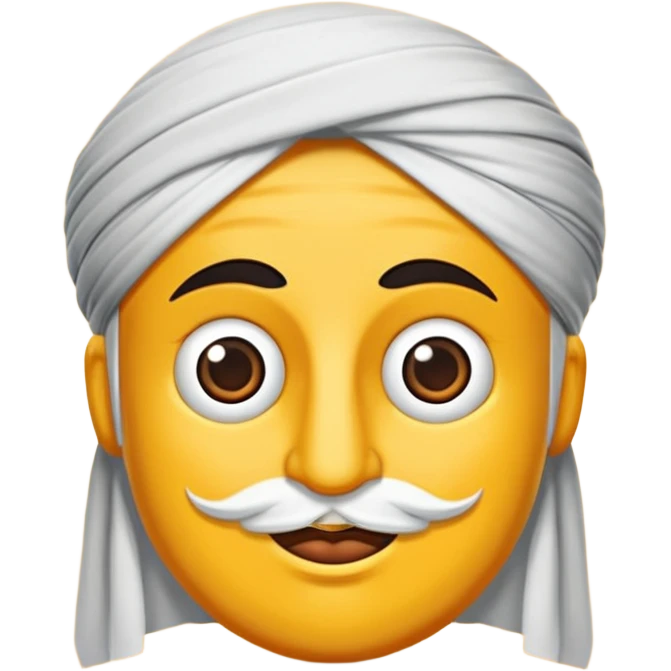 yuvarlak gözlüklü hayvan  emoji