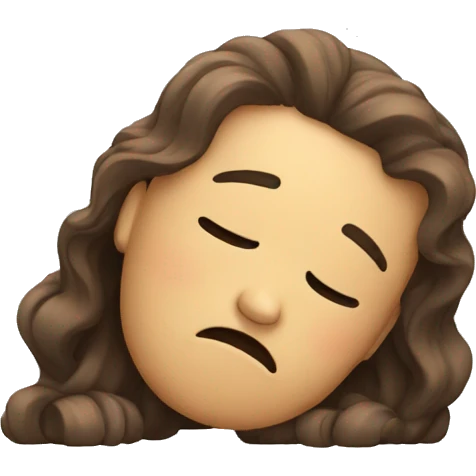 tired emoji