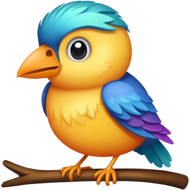 Птица вряд-ли emoji