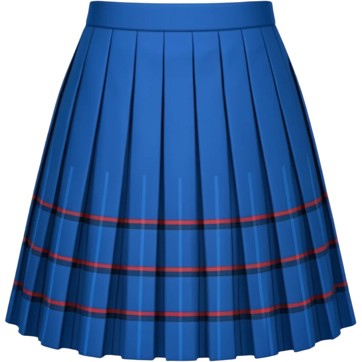 blue scottish skirt emoji