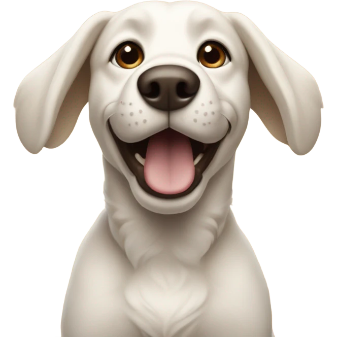 flying dog emoji