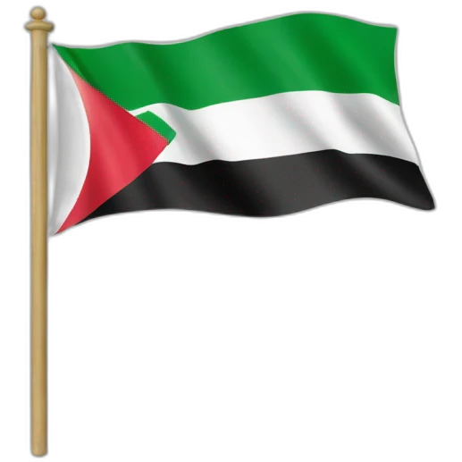 Drapeau Israël avec Palestine emoji