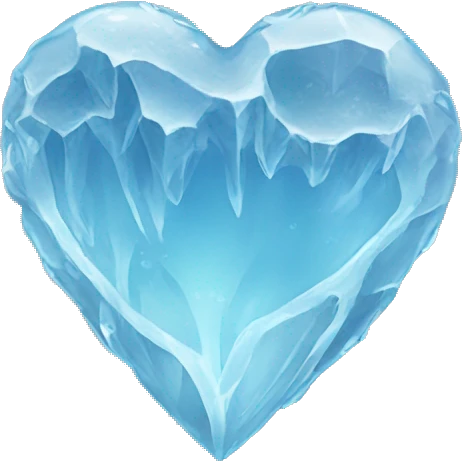 ice heart emoji