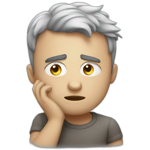 overthinking emoji