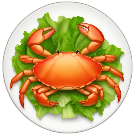 Crab salad emoji