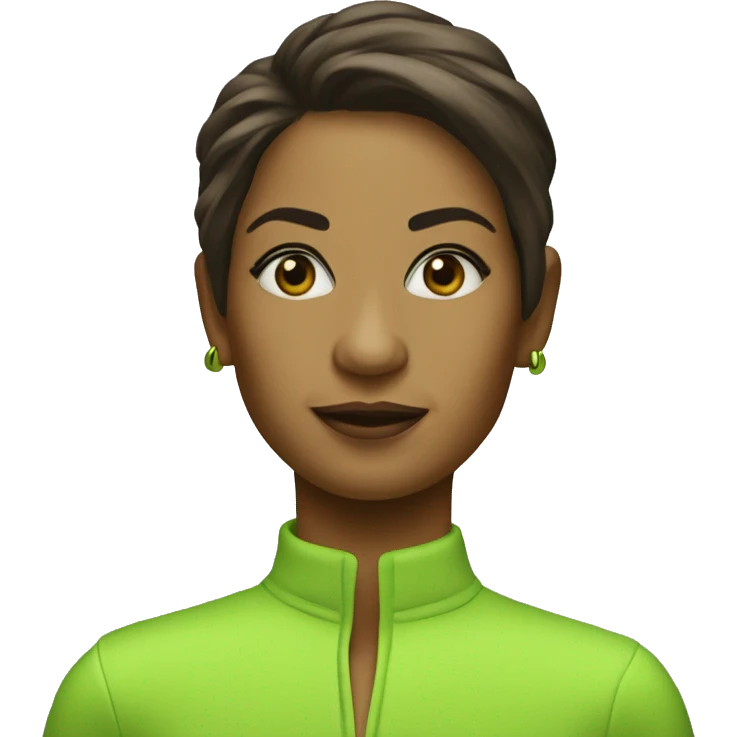 lime green mini kelly emoji