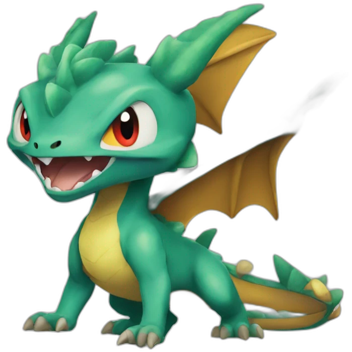 Pokemon dracofeu emoji