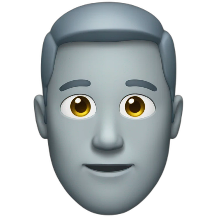WhatsApp bleu emoji