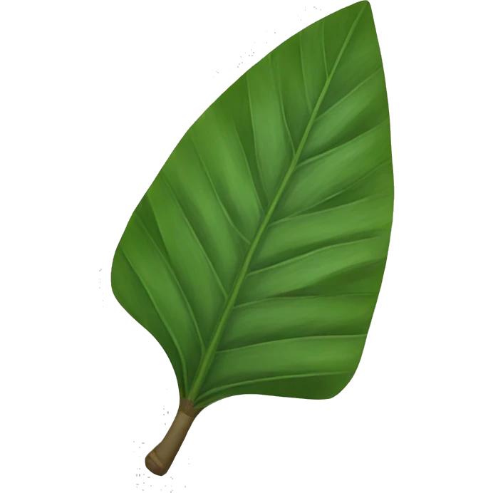 Manioc leaf emoji